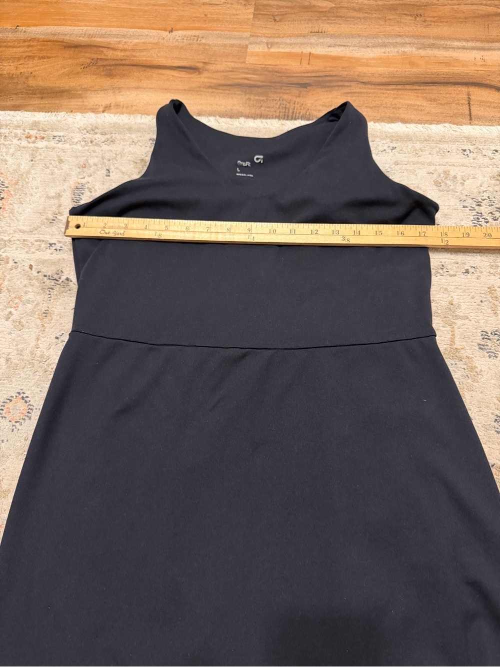 GAP Black Sleeveless V-Neck Mini Dress - Picture 6 of 7